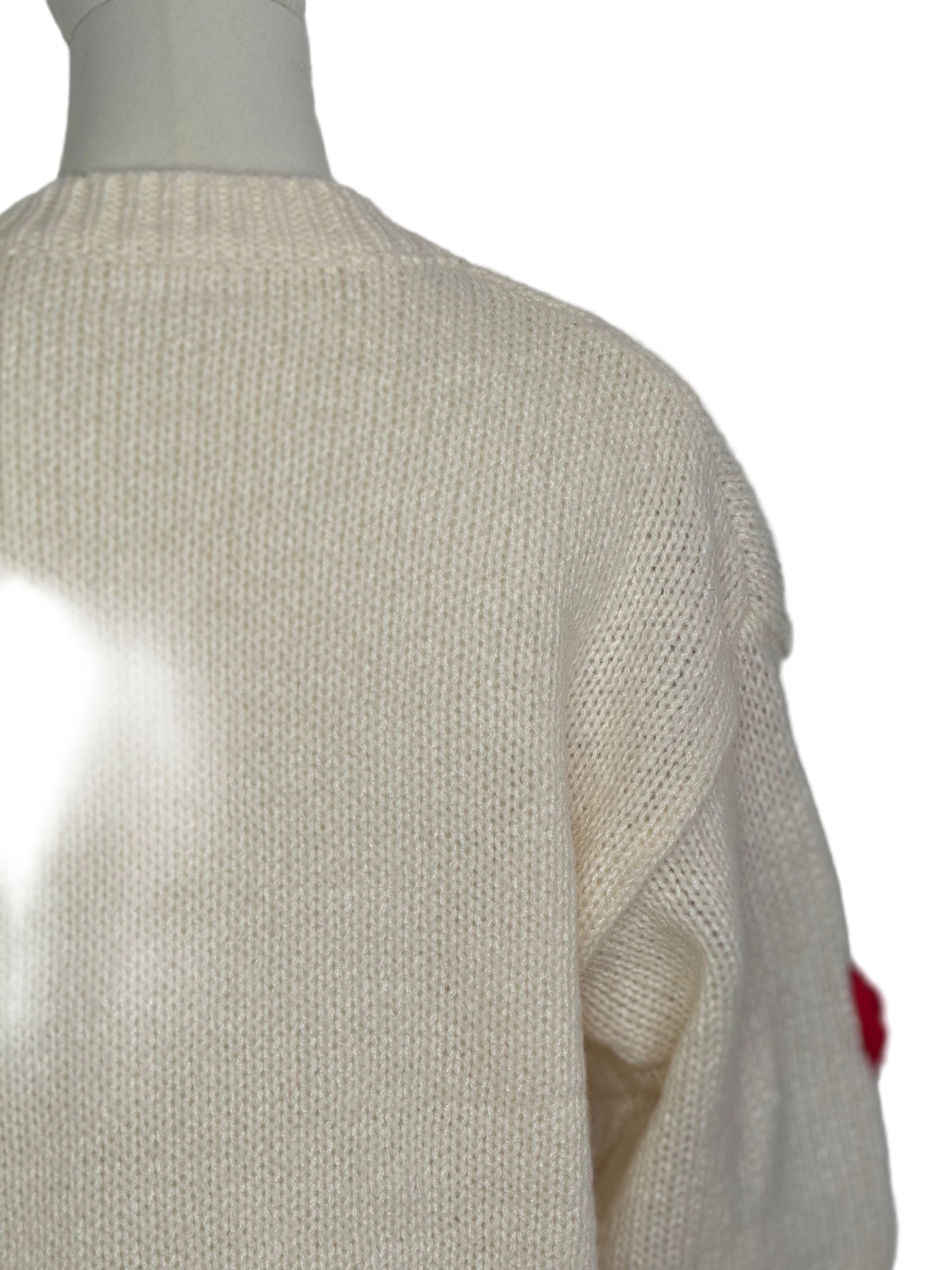 Finlay Flower Jumper Light Cream