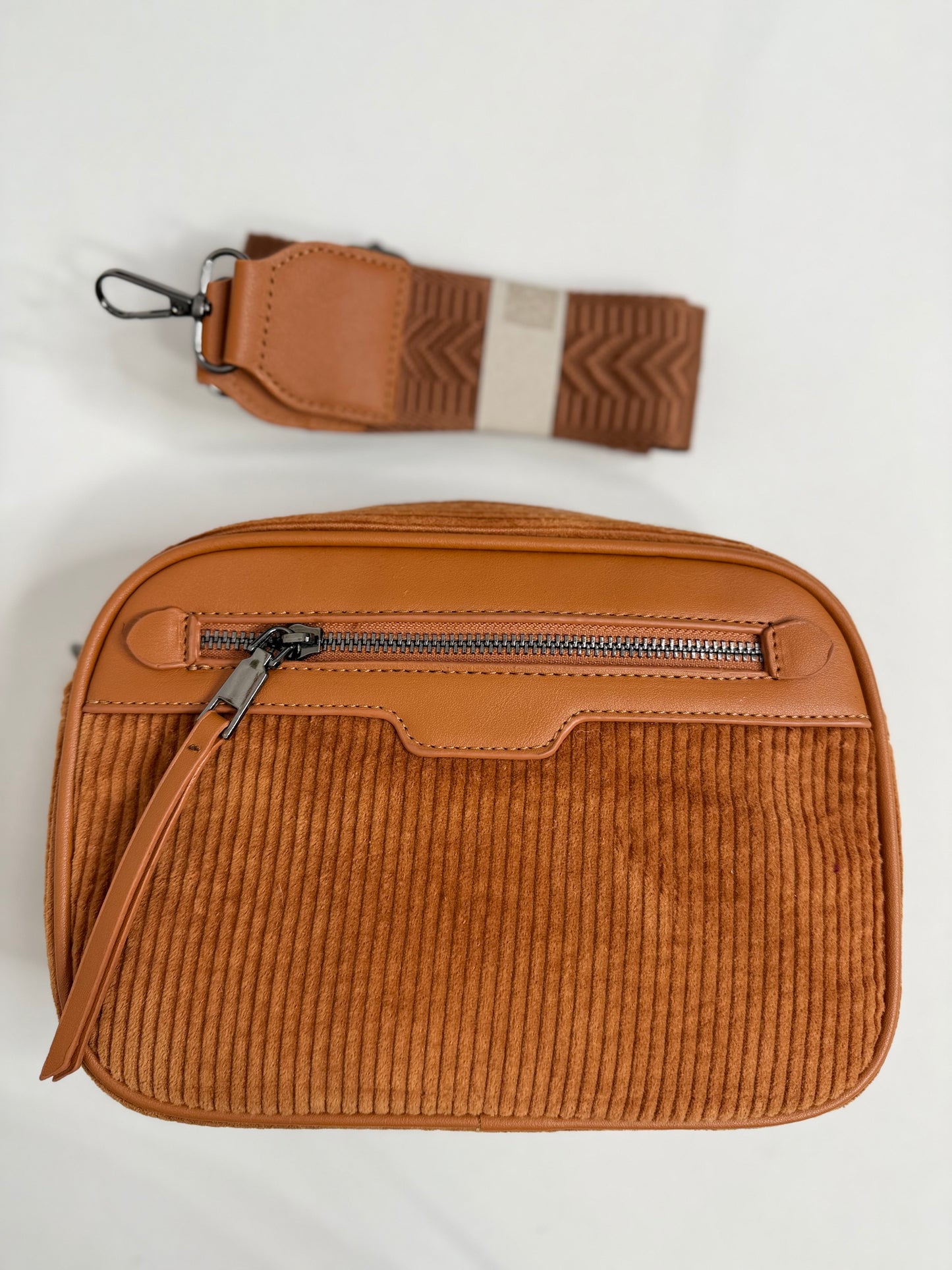 Corduroy Camera style bag