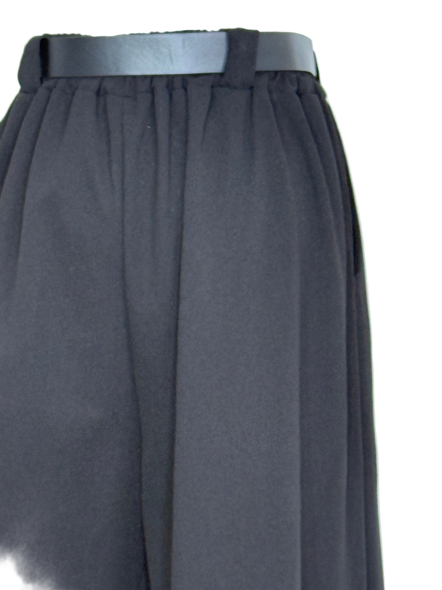 Cecile Wide Leg Black Trousers