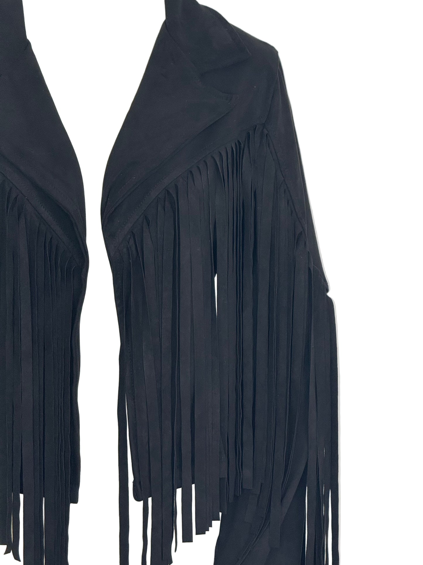 Finlay Fringe Jacket Black