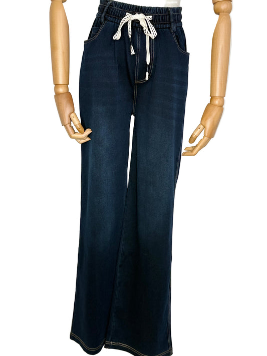 Debbie Denim wide leg jean