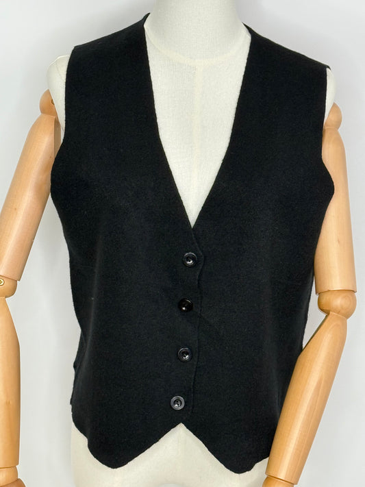Wesley Black Waistcoat