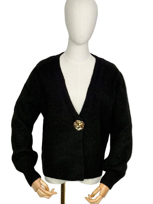Carrie Gold Rose Cardigan