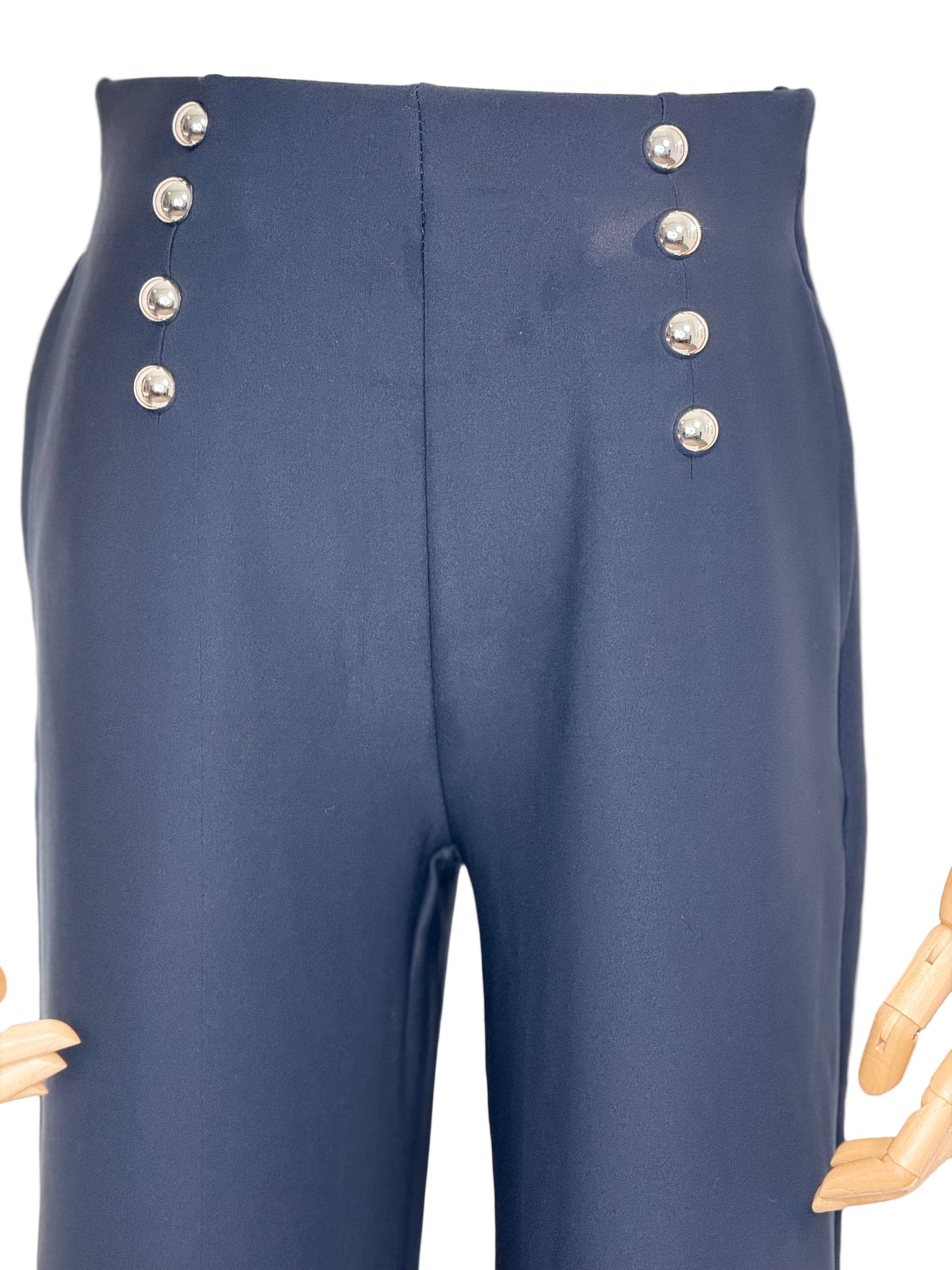 Bella Button front trousers