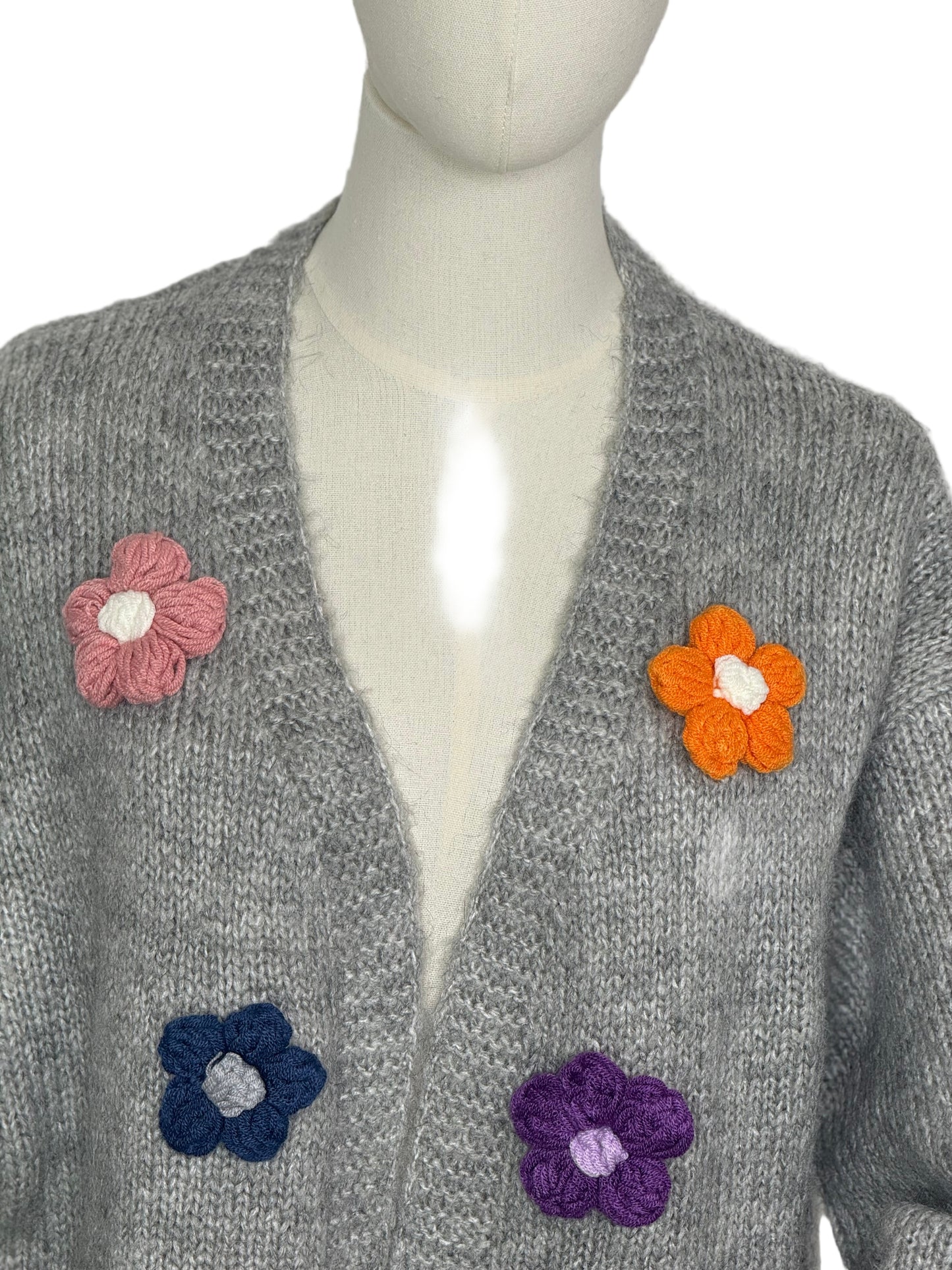 Florence flower cardigan