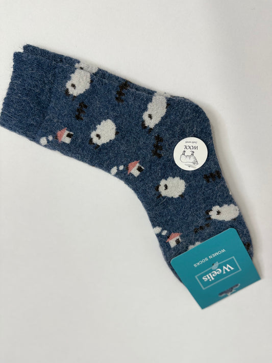 Woollen Sheep Socks