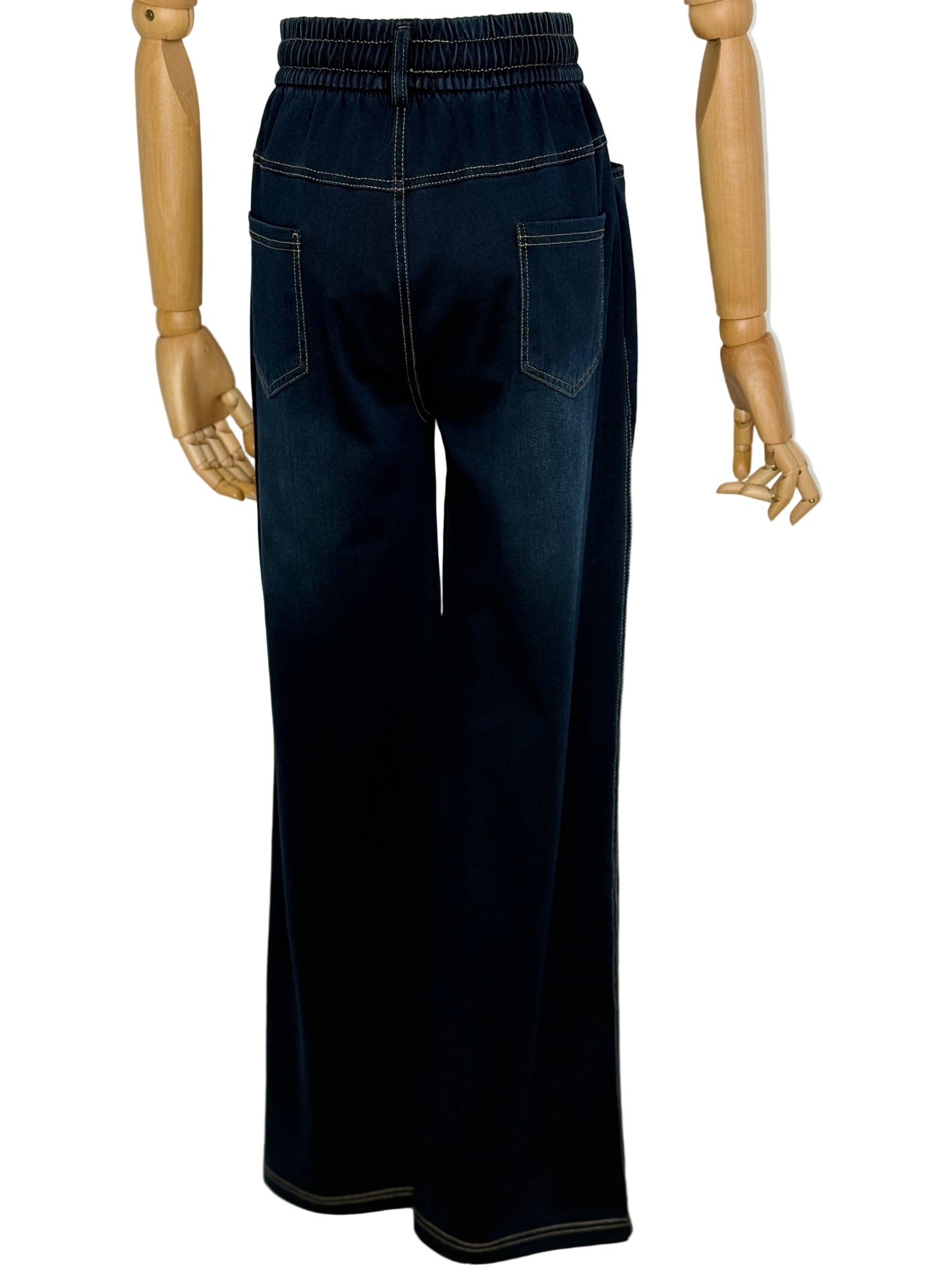 Debbie Denim wide leg jean