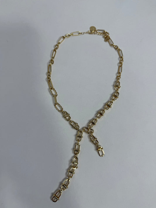 Gold chain necklace