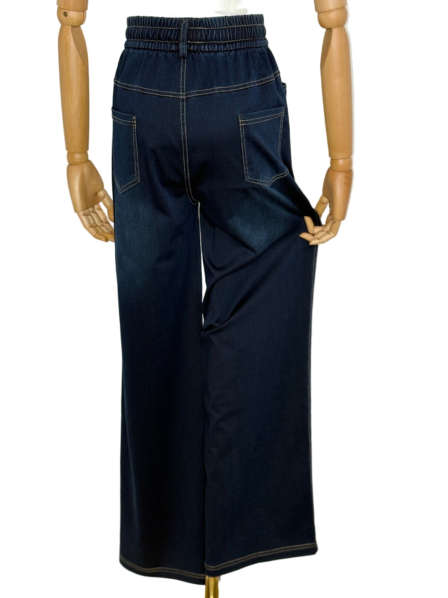 Debbie Denim wide leg jean