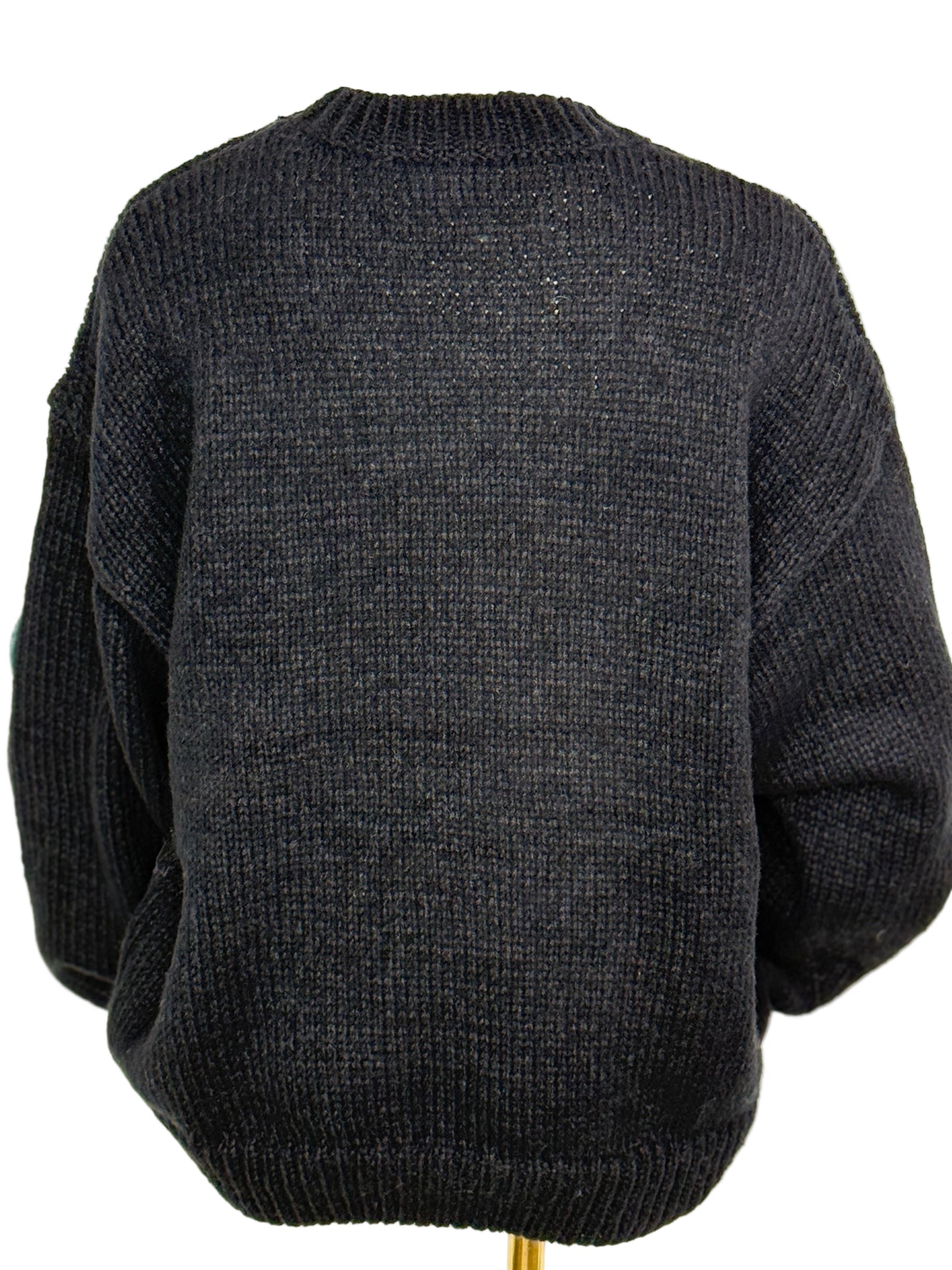 Finlay Flower Jumper Black