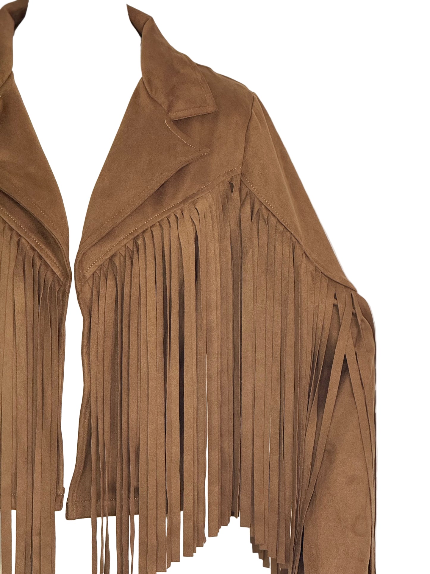 Finlay Fringe Jacket Tan
